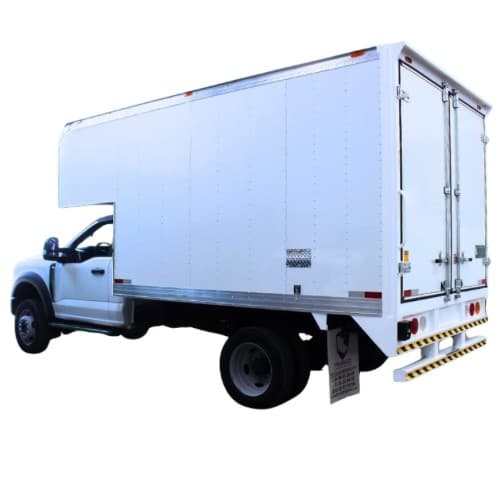 Ford F350 Caja Seca de Transportes León, lista para flete foráneo desde CDMX